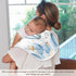 YETTASBIN Hot Air Balloon Muslin Baby Burp Cloth, Super Soft Absorbent Cotton Burp Rag Baby Bibs Feeding Cloth