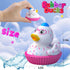 QZPQZP Kids,12PCS Rubber Ducks for Toddler Bath Toys, Baby Pool Bathtub Toys, Assorted Duckies in Bulk for Girls Party