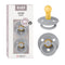 BIBS Pacifiers Colour Collection, Natural Rubber Baby Pacifier Set of 2, BPA-Free Soothers Made in Denmark