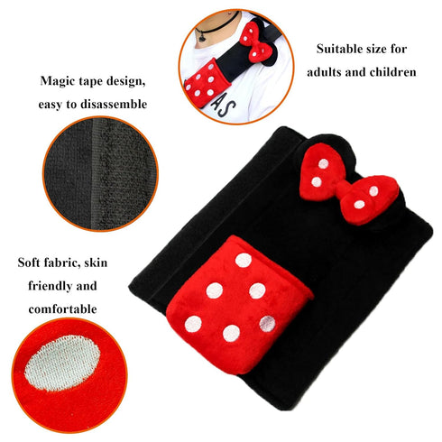 CHYDST Seat Belt Cover Pad for Kids, Cute Seatbelt Covers, Cute Cartoon Car Seat Belt Cover Pads, Car Seat Shoulder