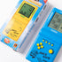 Brick Game Console: Retro Handheld Game Console with 3.5-inch Screen & Built-in 23 Games (Blue)