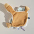 9.8 Inches (Pack 1) Helga The Goose, Pacifier Holder, Security Blanket Lovey, Infant Stuffed Toy, of (Cannoli Cream)