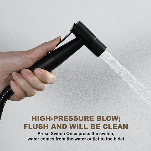 MUOBSBJRX HandheldSprayer for Toilet Brass Baby Cloth Diaper Sprayer Portable Hand Held ToiletSprayer Head withHose