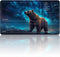 Qindaiwen MTG Playmat, 24x14 Inch Tabletop Game Mat, Premium Smooth Rubber, Mousepad Compatible, Bear