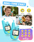 Pussan Cameras,2 Pack 3-9 3 4 5 6 7 8 Video Walkie Talkies for Kids with Dual Rechargeable Kids Walkie Talkies Toys