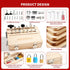 3-5 Set INIFEIDALA Montessori Busy Board - Wooden Sensory Activity Toy for Year Olds with Locks, Keys & Screwdriver