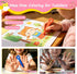 1-3 2-4 4-8, (24 KERIFI Triangle Jumbo Crayons for Toddlers, Mess Free Washable Toddler First Crayons for Kids Ages