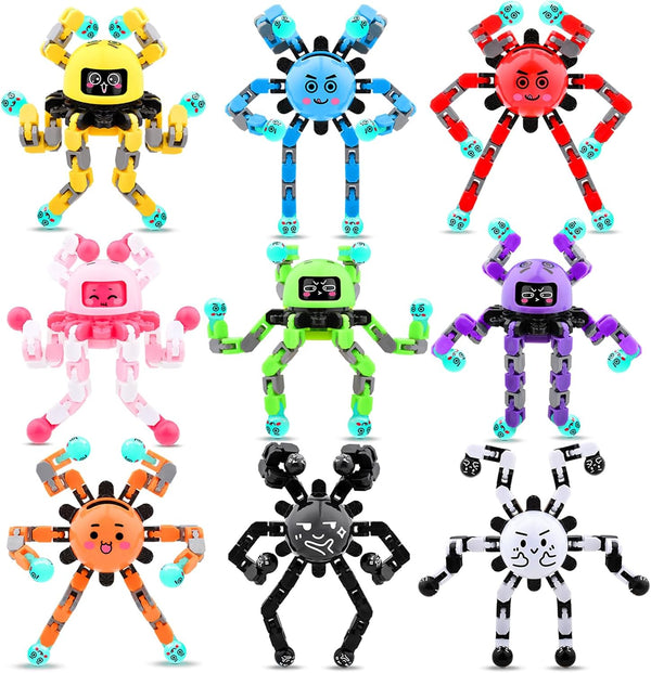 9 Pcs Fidget Spinner Toys for Kids & Adults,Party Favors for Boys