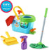 Set 3-5, LeapFrog Clean Sweep Learning Caddy, Kids Mop and Broom Cleaning Toy for Ages Blue