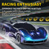 KAIMIO 1:20 4WD 2.4GHz Scale Remote Control Drift Car Racing Sport Toy RC Car with LED Lights, Racing and Drift Wheels