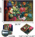 MaxRenard Oil Painting Jigsaw Puzzle 1000 Pieces for Adults, Fruit and Flowers Fine Art Puzzle Home Decoration