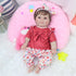 20-22 Inch 2 Set 20 Inch 7 ECORELF Reborn Doll Clothes for Dolls, Baby Doll Clothes Accessories Pcs Include Dress Coat