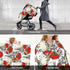 CQMZJHU Red Poppies Baby Car Seat, Rain Shelter, Multifunctional Nursing Cover for Newborns, Mother Care, Breastfeeding