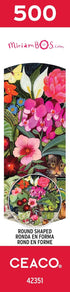 Ceaco - Patiently Waiting - Miriam Bos - 500 Piece Round Jigsaw Puzzle