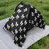 DOMIKING White Bow Black Pattern Baby Car Seat Cover Breathable Infant Car Seat Cover for Babies Lightweight Carseat