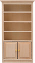 Toyvian Mini Wooden Drawer Cabinet, 1: 12 Dollhouse Decoration Bookshelf with Wood