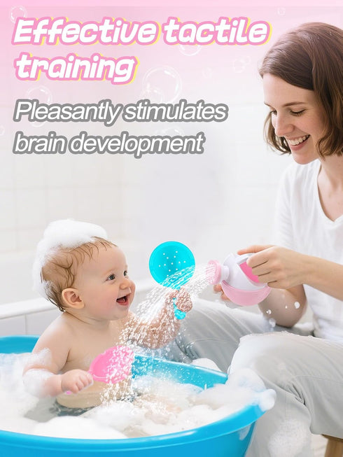 1-3 Swimming 3 Pack Small Bath Toys for Toddlers Age - Super Easy to Clean Water Table Toys, Baby Bath Tub Pool Beach