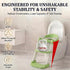 Generic 2026 3-in-1 Potty Training Seat - Upgraded Foldable Potty Chair with Adjustable Step Stool, Removable Cushion
