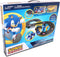 NKOK Sonic & Tails RC Slot Car Set - Black Vehicle, Figure-8 Track, Lap Counter, Perfect for Kids Ages 5 and Up