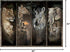 3000 Bits and Pieces Piece Jigsaw Puzzle for Adults Pride of Africa by Artist Ruane Manning - African Jungle Animals: