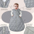Swaddle,3-Way 2.5 0-3 BSTOPPT Newborn Sleep Sack Baby Adjustable Wearable Blanket,Swaddling Sleeping Bag,TOG (Gray