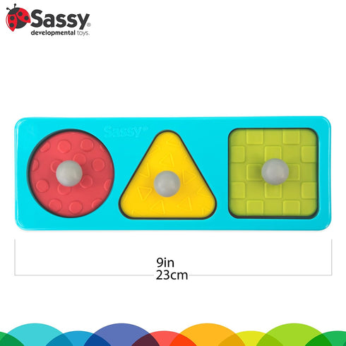 6+ Sassy Eco Peek-a-Boo Puzzle | Made Green with Plant-Based Plastic | STEM Learning Months