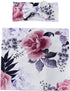 Galabloomer Newborn Receiving Blanket and Headband Set, Baby Flower Swaddle for Infants