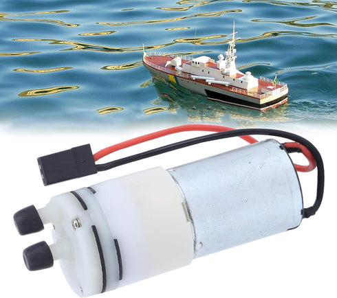 3-6V Water Cooling Pump RC 370, Portable Low Noise Mini Water Transfer Utility Pump for RC Boats Motor