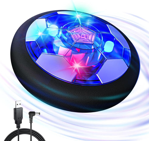 Rechargeable Hover Soccer Ball for Kids - Indoor Light-Up Air Power Floating Soccer Ball, Boy Birthday Gifts Age 4-12