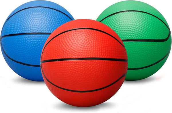 5 Inch Foam Mini Basketballs for Indoor Mini Hoops Set, Soft Squishy Balls, Great Sport Gift for Adults & Kids