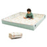 Infantino Foldable Soft Foam Play Mat, 57" Baby Mat for Floor Time,