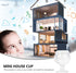 34 Pcs Miniature Cups 1/17 Dollhouse Miniature Wine Glass Drink Cups Set for Kitchen Accessories