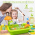 Aukful Play Sink with Running Water,Kids Sink Toy with Automatic Water Cycle System,Sink Fishing Game Toy with Food