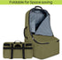 Backpack ZRRAJOY Padded Car Seat Travel Bag for Airplane, Heavy Duty for Air Travel, Water-Resistant Carrier