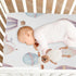 Watercolor Hot Air Balloon Crib Sheets for Boys and Girls, Soft and Breathable, 52 x 28 x 9 Inches