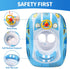 Swimbobo Inflatable Toddler Pool Float - Ride-on Car Boat for Kids