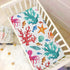 Pack 39" 27" Colorful Ocean Animal Crib Sheets for Boys Girls N Play Sheet Soft Breathable Mini Crib Sheets x
