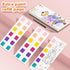 Kidcraft 2 Pack, Set 4 5 6 7 8+, Paint with Water Coloring Books for Kids - Pocket Mess Free Watercolor Painting Kit