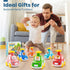 1-2 6 Pack 0-2, 6-9-12-18 1-3 Jyusmile Press and Go Car Toddlers Toys for Year Old Boy, Animal Baby Cars Toys for Age