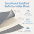 1.3" 39x59, Tummy Thick Baby Floor Play Mat Basic Padded Foam Mat for Time Crawling, Non Slip Cushioned for Babies