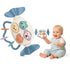 FD Falcon Baby Rattle Teether (2 in 1) Candy Shape with Animals Theme, Musical