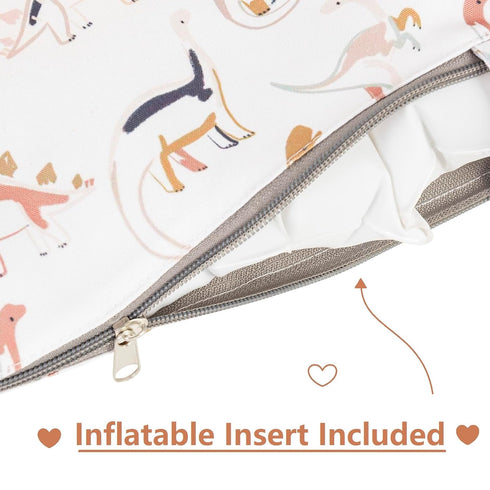 DADOUMAN Inflatable Supporting Cushion for IKEA High Chair, Baby High Chair Cushion with Colorful Printing, Inflatable