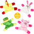 Animal Magnets Toy Set, Plush Magnet Animals for Refrigerator, 8-Piece Set