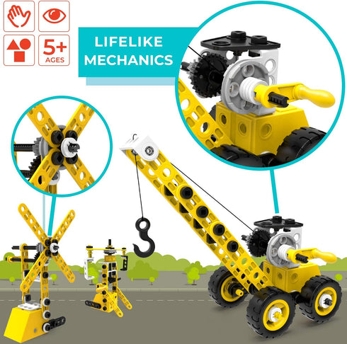 100 8-in-1 Set, Sets 5 6 7 8 9 STEM Toys Kids Building Toys Piece DIY Learning Construction Toy Educational Kids