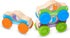 (3 Melissa & Doug First Play Wooden Animal Stacking Cars pcs)