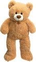36 inch HollyHOME Teddy Bear Stuffed Animal Plush Giant Teddy Bears with Footprints Big Bear Tan