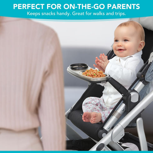 UNIQUIFY V2, V3, V2, V2 Snack Tray Compatible With Uppababy VISTA, VISTA VISTA CRUZ, CRUZ RumbleSeat, and RumbleSeat