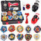 Bey Battling Top Burst Gyros Toy Set - Gift for Children Boys Ages 6-12+, Combat Battling Game with 10 Burst Spinning