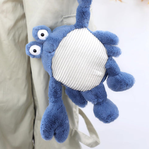 Plushie,12 Inches,Adorable RECUR Plush Callinectes Sapidus Crab Stuffed Animal,Soft Gift for All Ages