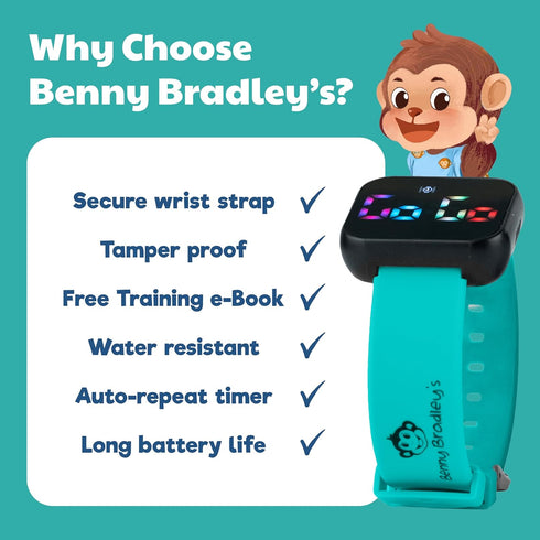V2 Potty Training Watch for Kids A Water Resistant Potty Reminder Device for Boys & Girls to Train Your Toddler